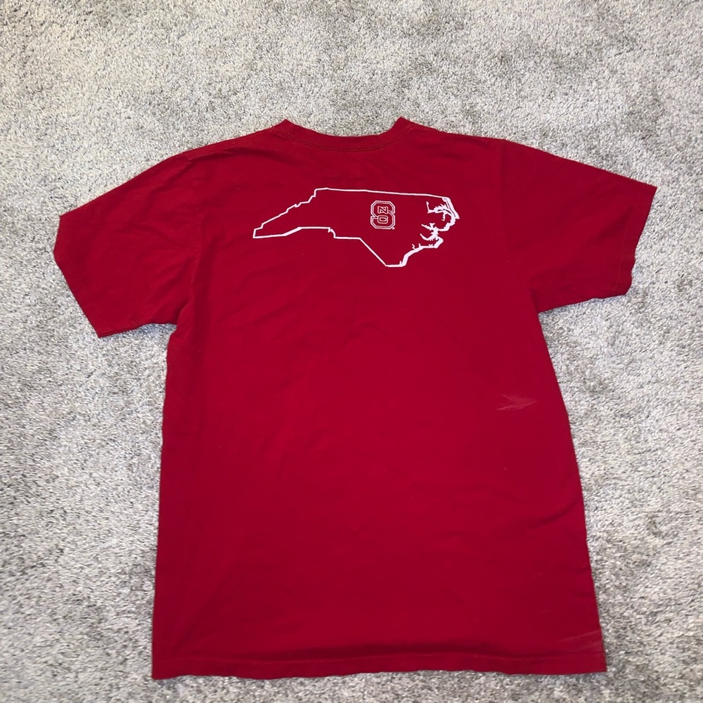 Adidas NC State Red & White Shirt size L - Picture 8 of 9